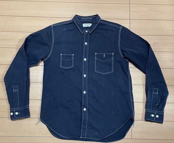 PHIGVEL MAKERS フィグベル ワークシャツ COTTON100% MADE IN JPN SIZE 2