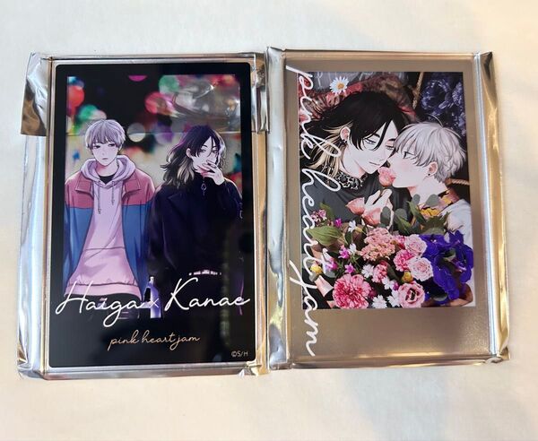 BL 「ピンクハートジャム」 コラボカフェ アクリルカード