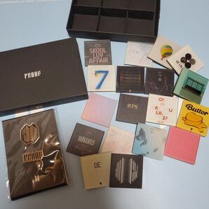 BTS 公式 PROOF アルバム マグネット コレクション バッジセットオマケ