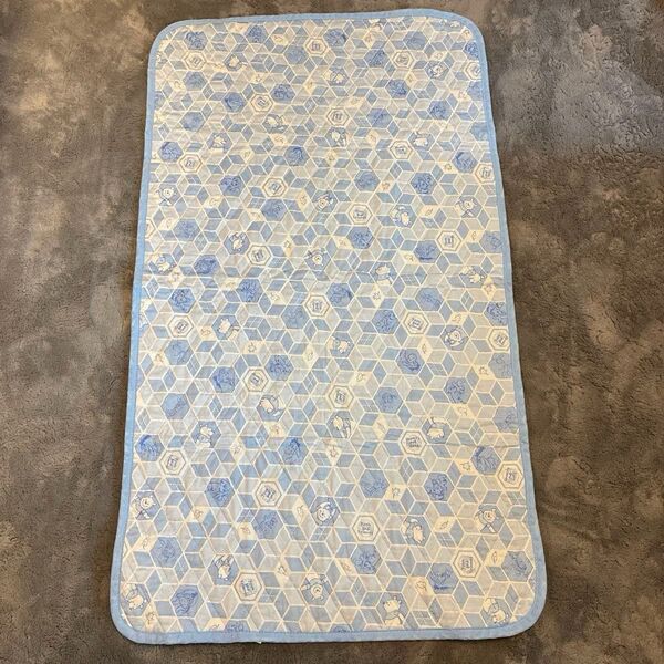 プーさん ベビー用品 冷感防水敷パッド 70×120cm 夏用 防水 おねしょシーツ ひんやり お昼寝 布団