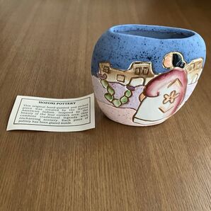 HOZONI POTTERY ホゾニポタリー 陶器花瓶 新品