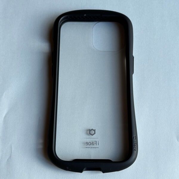 iFace iPhoneケース ブラック アイフェイス iPhone15 強化ガラスクリアケース