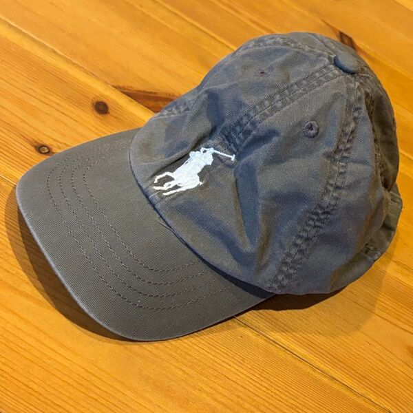 ラルフローレン キャップ 帽子 CAP 53cm 黒 グレー
