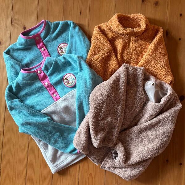 アウター フリース ボア トップス プティマイン ペアマノン コストコ ディズニー 110 まとめ売り