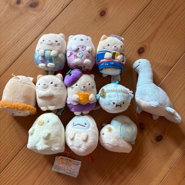 すみっコぐらし てのりぬいぐるみ ぬいぐるみ ねこ とかげ ぺんぎん しろくま San-x まとめ売り ユニクロ はま寿司