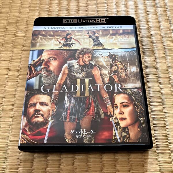 グラディエーターII 英雄を呼ぶ声 4K Ultra HD+ Blu-ray(ボーナスブルーレイ付)