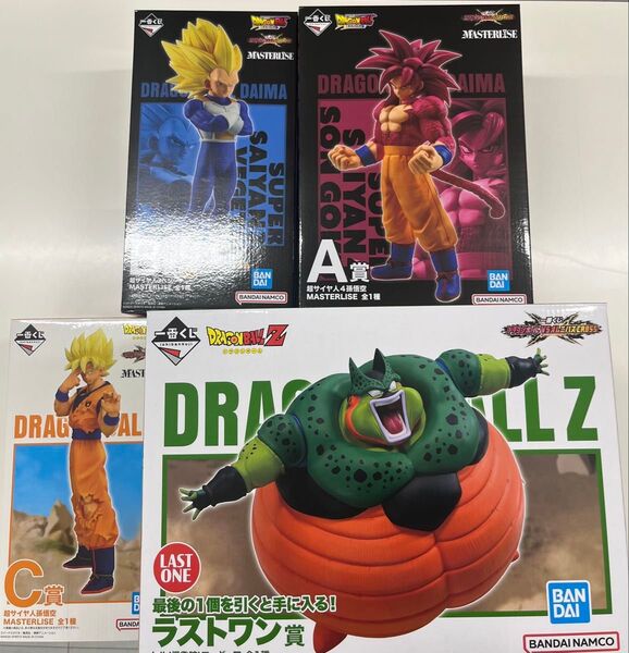 ドラゴンボール一番くじ A,B,C,ラストワン賞 フィギュア オムニバスCROSS まとめ売り オマケ付き