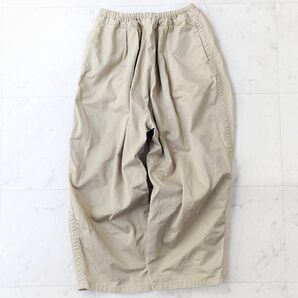 美品♪サクラ SAKULA コットンボリュームパンツ ベージュ ウエストゴム