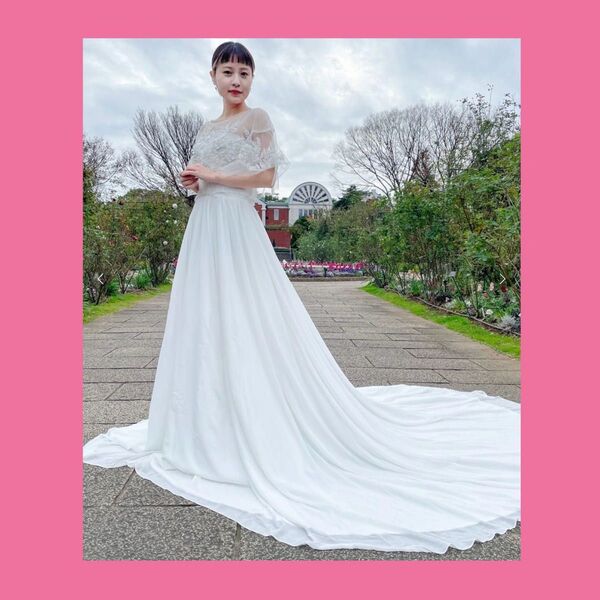 ウェディングドレス 結婚式 ウエディングドレス 披露宴 白 ホワイト ブライダル スレンダー ブライダル ロング オフホワイト