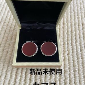 【新品未使用】ドバイ カフス シルバー アラビア カフスボタン カフリンクス