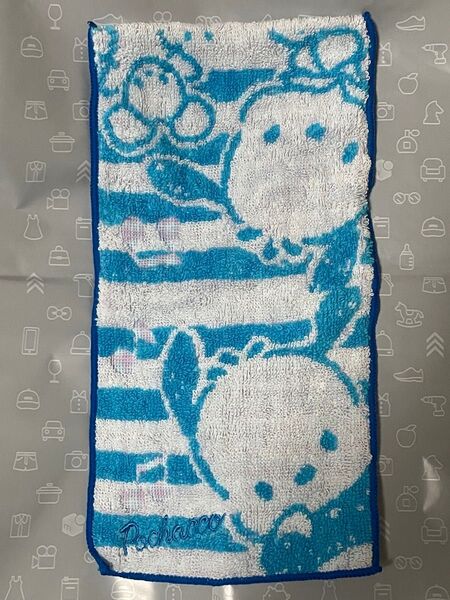 ポチャッコ タオルハンカチ ポケット付き