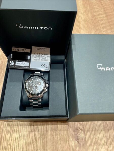 HAMILTON ジャズマスター H37512131 腕時計 シルバー 未使用