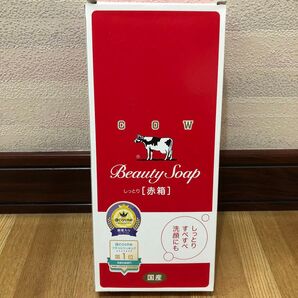 COW 牛乳石鹸 赤箱 90g×6個 せっけん