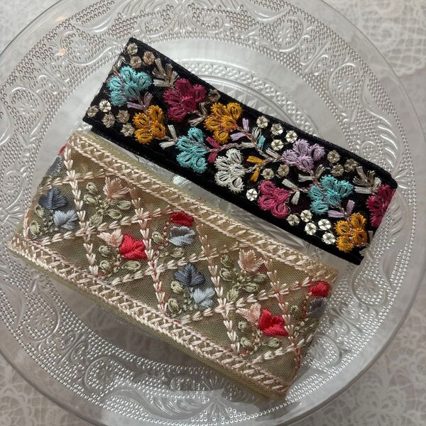 ★インド刺繍リボン セール中 266