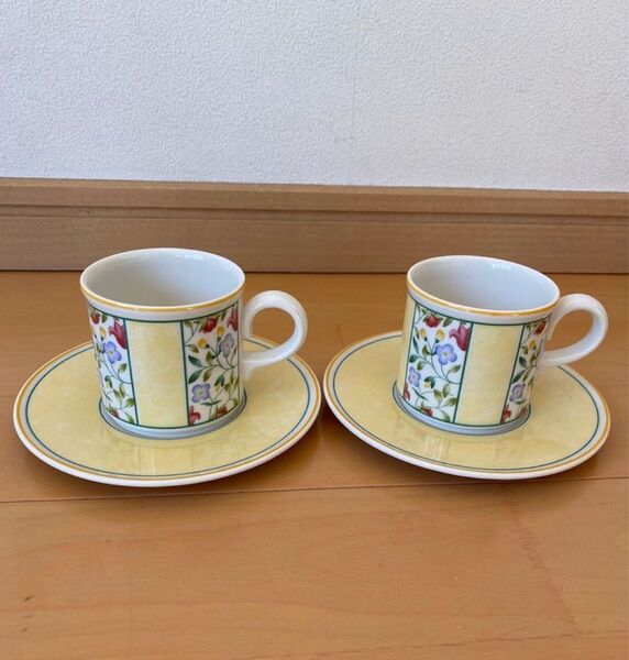 未使用 ビレロイ&ボッホ Villeroy & Boch カップ ソーサー ペア