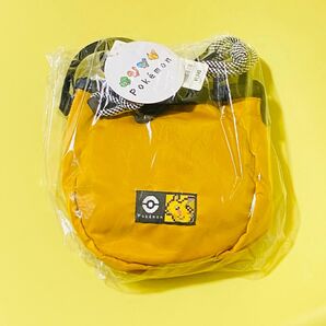 GU ポケモン ショルダーバッグ ピカチュウ ピクセルアート イエロー 新品