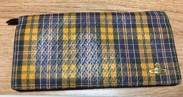 Vivienne Westwood 長財布 チェック柄