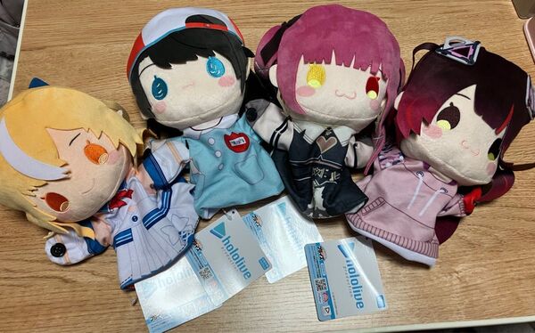 ホロライブ パペットぬいぐるみ 大空スバル マリン船長 不知火フレア ロボ子さん