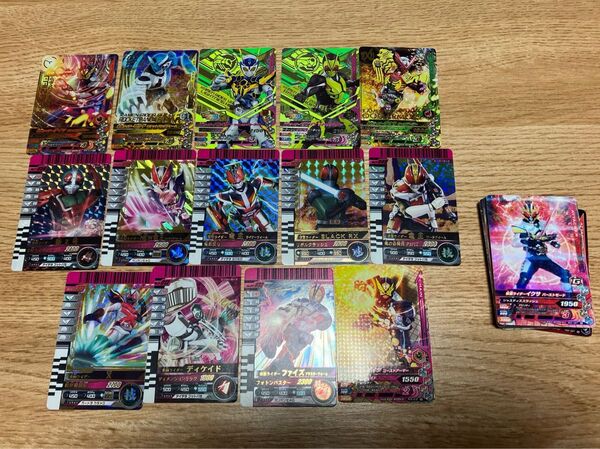 仮面ライダーバトル ガンバライド、ガンバライジング カード まとめ売り LR CP