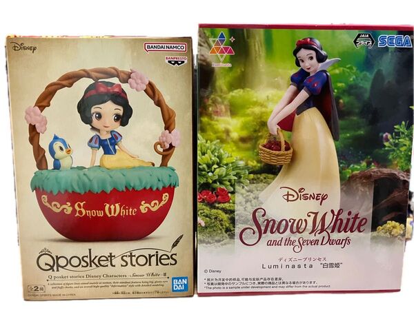 Qposket Disney 白雪姫 フィギュア セット