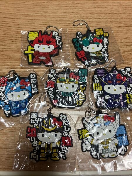 ハローキティ× 仮面ライダー電王 カプセル ラバーマスコット デネブ