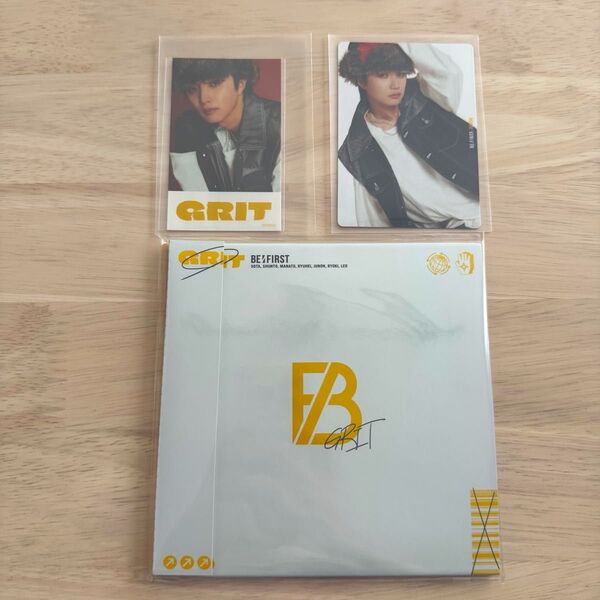 BE:FIRST ジュノンJUNON GRIT CD トレカC スマホサイズステッカー スマプラ