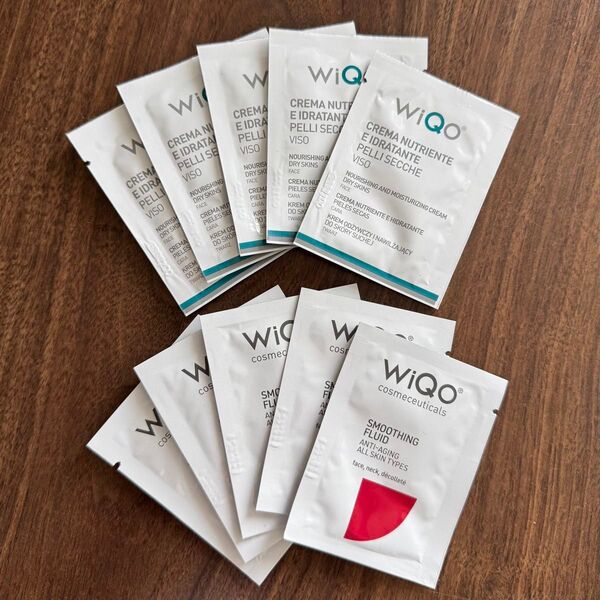 WiQo ワイコ 保湿ナリシングクリーム フェイスフィルド サンプルセット 10個 まとめ売り