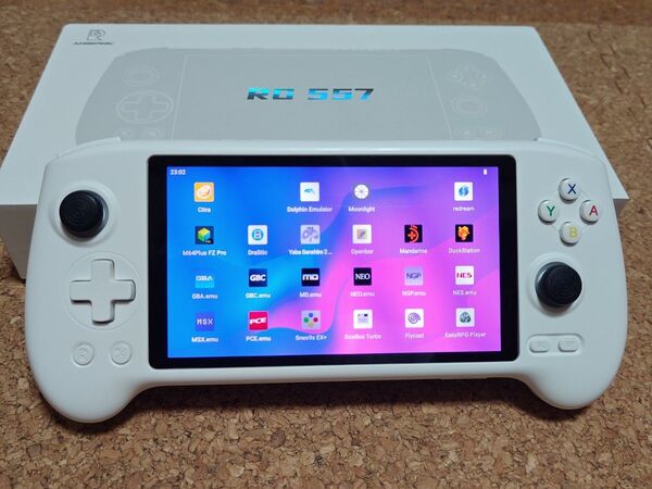 Anbernic RG557 ホワイト 携帯ゲーム機