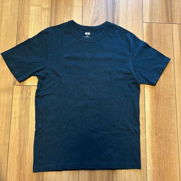 ユニクロU クルーネックTシャツ ネイビー Mサイズ