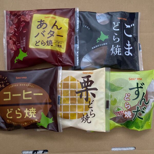 セーコーマート どら焼き 5種類セット