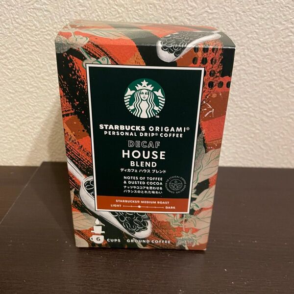 スターバックス デカフェハウスブレンド 6袋 インスタントコーヒー 挽きコーヒーコーヒー粉 コーヒー
