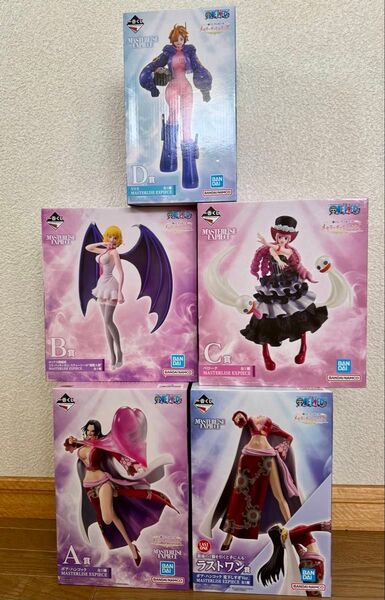 ワンピース 一番くじ メモリーオブヒロインズ A賞 B賞 C賞 D賞 ラストワン賞 5種セット 未開封品