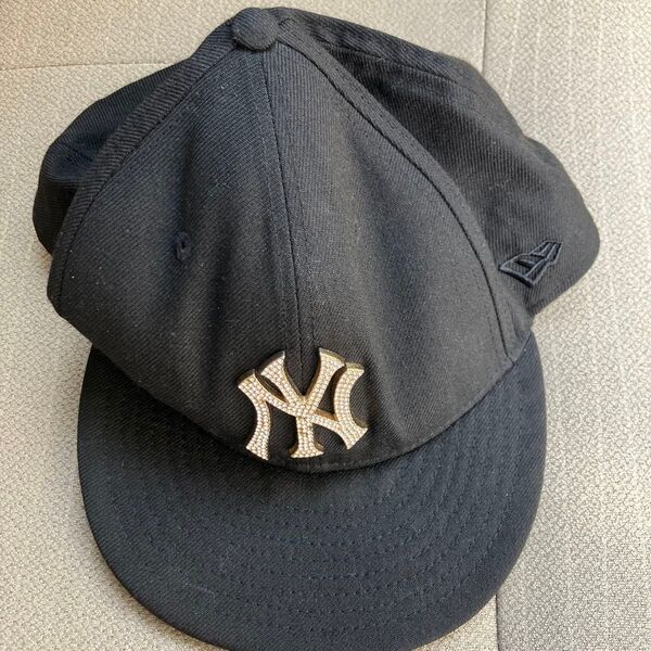 ニューエラ キャップ 帽子 59FIFTY ニューヨークヤンキース ブラック 62.5センチ