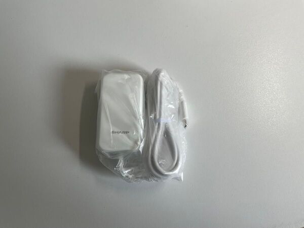 SHARP 純正ACアダプター SH-AC05 Type-C 充電器 未使用品