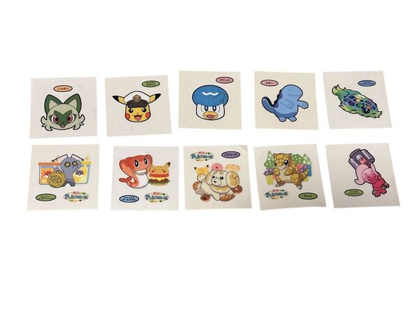 ポケモンパン シール