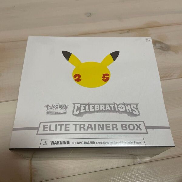 【絶版希少】25th CELEBRATIONS ELITE TRAINER BOX 新品未開封シュリンク付き