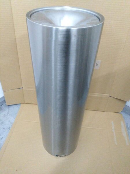 中古スタンド灰皿 ステンレス YS-04C-SA (喫煙所、飲食店、店舗用品、業務用、ご家庭にも!) 山崎産業 STB