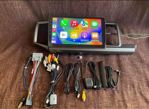 ステップワゴン 2009-2015年灰色 10インチandroid式カーナビ専用 CarPlay アンドロイド
