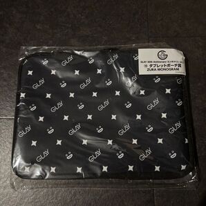 【新品】GLAY エンタメくじ タブレットポーチ ズラー MONOGRAM
