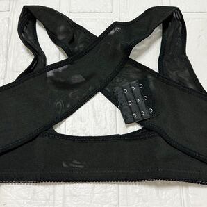 Helcynas 姿勢矯正インナー ブラック M 猫背矯正