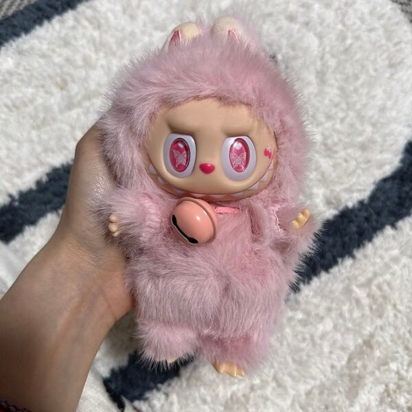 ★大人気★ Labubu ZIMOMO ラブブ ピンク ドラゴン ラブブ ジモモ ぬいぐるみ キーホルダー