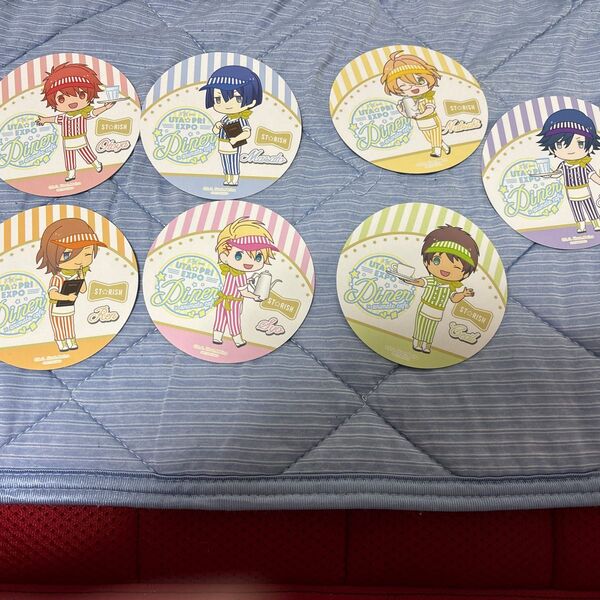 うたプリ アニメイトカフェ アニカフェ コースター ST☆RISH セット