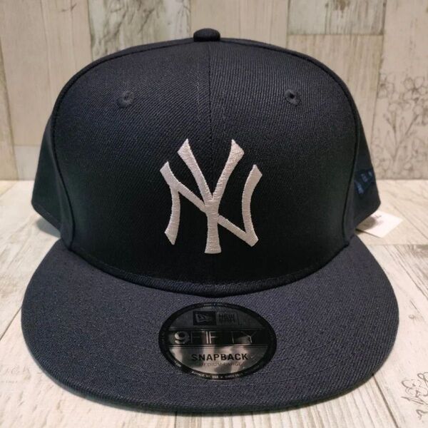 【新品】BEAMS別注 NEW ERA 9FIFTY ネイビー キャップ