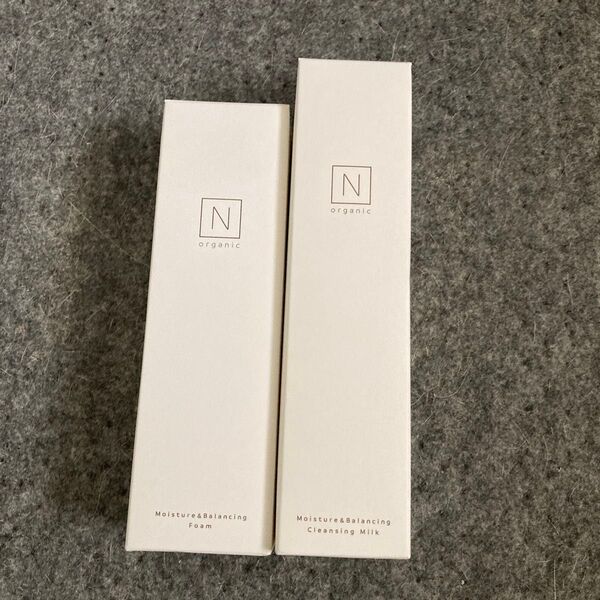N organic モイスチャー&バランシング フォーム&クレンジングミルク 2個セット