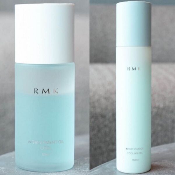 【1セット限り】RMK ダブルトリートメントオイル クール + モイストチャージ クーリングジェルセット