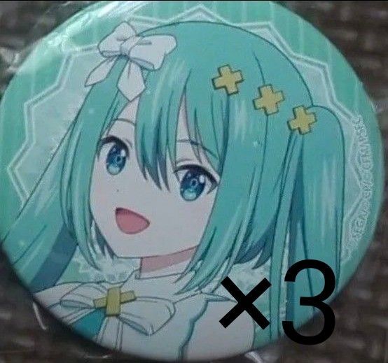 プロセカ タワレココラボカフェ 映画 初音ミク 缶バッチ 3点セット