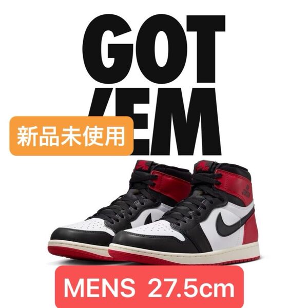 Nike Air Jordan 1 Retro High OG "Black Toe Reimagined"
