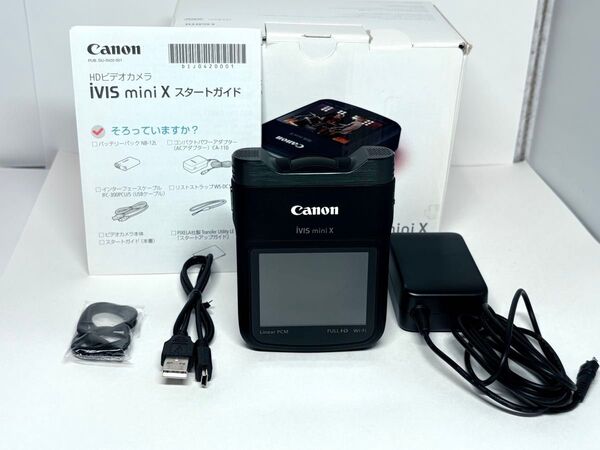 元箱付き 新品級 キヤノン iVIS mini X