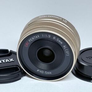 極上品 ゴールド ペンタックス Q用 8.5mm F1.9 01 STANDARD PRIME