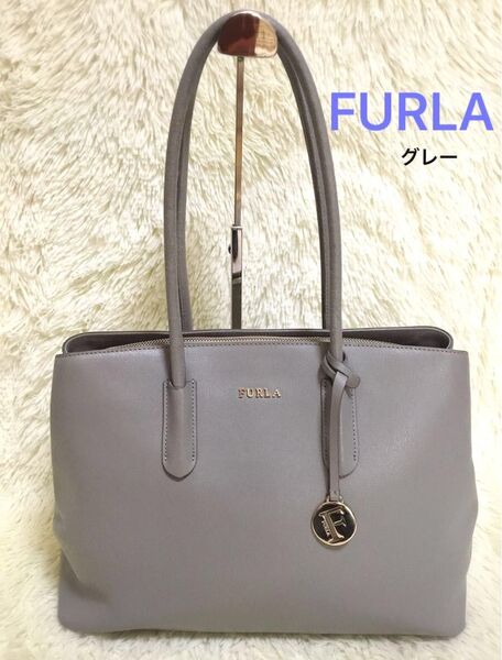 FURLA フルラ トートバッグ ハンドバッグ 肩掛け ワンショルダー ビジネスバッグ フォーマル レザー レディース